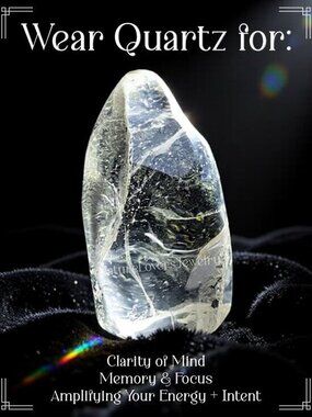 Quartz: Clarity of Mind + Focus + Intention: Over Worked & Under Appreciated?
